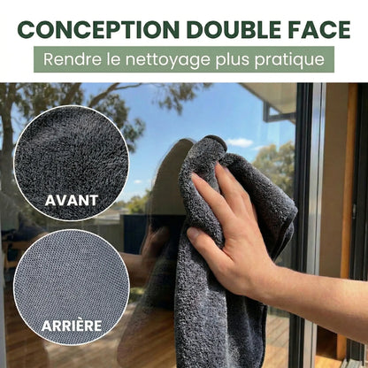 KleanWipe XXL (40x60cm) - Un miroir impeccable en 10 secondes — sans produit chimique