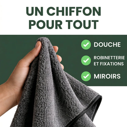 KleanWipe XXL (40x60cm) - Un miroir impeccable en 10 secondes — sans produit chimique